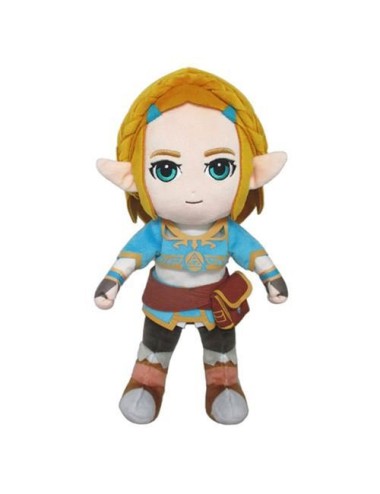 Nintendo Together+ - Peluche The Legend Of Zelda: Breath Of The Wild - Zelda 28cm