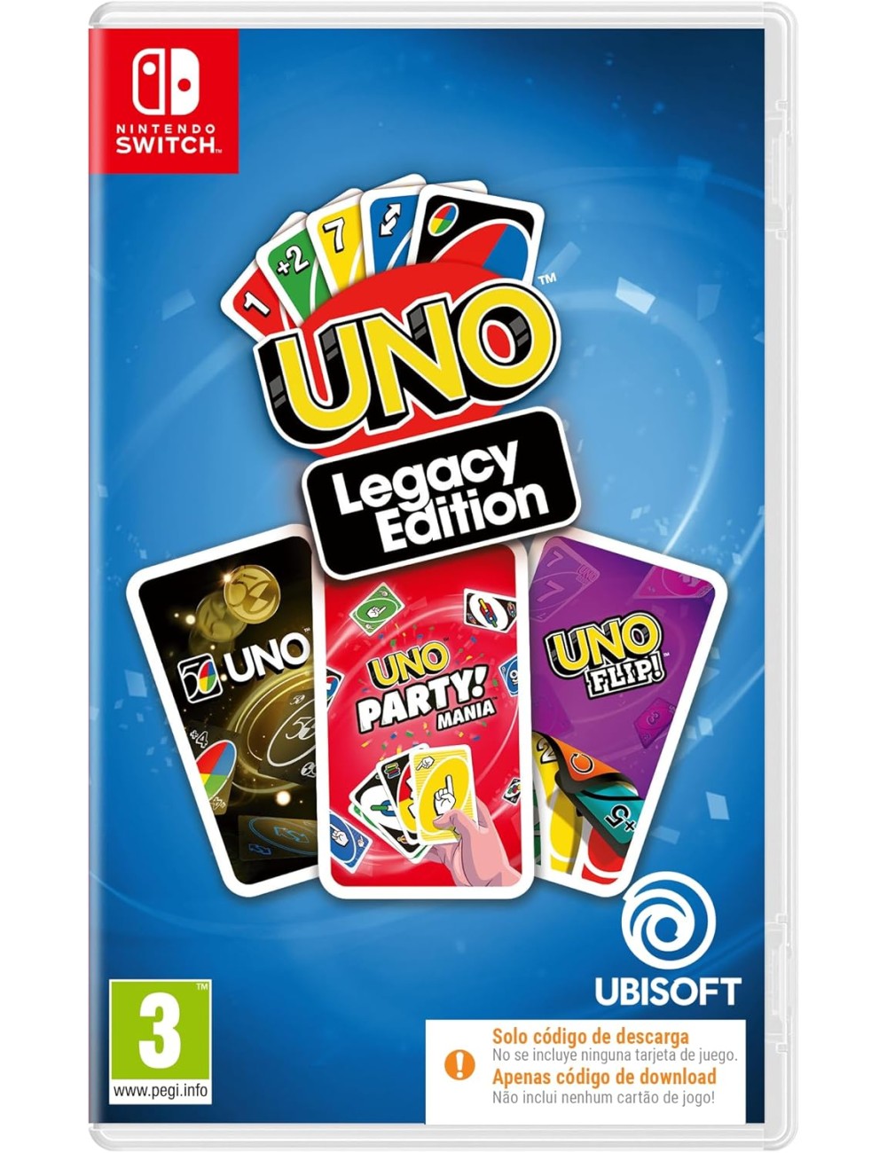 Uno Legacy Edition Nintendo Switch (Código na Caixa)