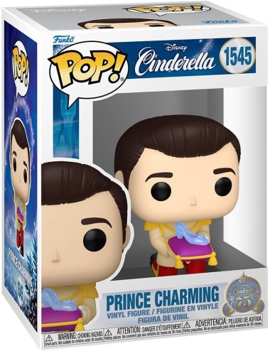 Figura Funko POP! Disney: Cinderella 75th Anniversary - Prince Charming 1545