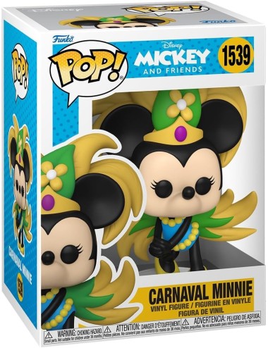 Figura Funko POP! Disney: Mickey & Friends - Carnaval Minnie 1539