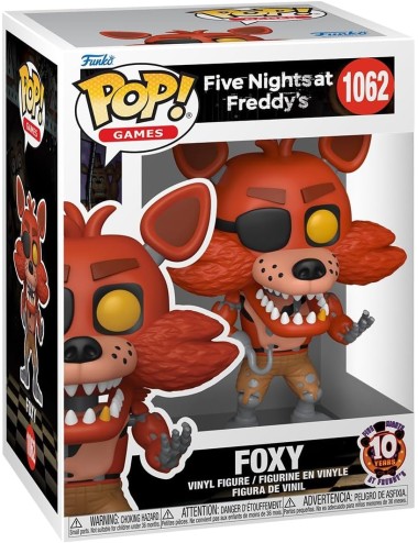 Figura Funko POP! Games: Five Nights at Freddy's 10 Years - Foxy 1062