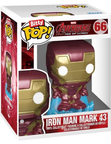 Figura Funko Bitty Bots: Marvel Studios The Infinity Saga - Hulkbuster with Iron Man (Funko BOT + Bitty POP!)
