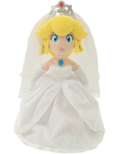 Nintendo Together+ - Peluche Mario Odissey: Peach Wedding Style (40cm)