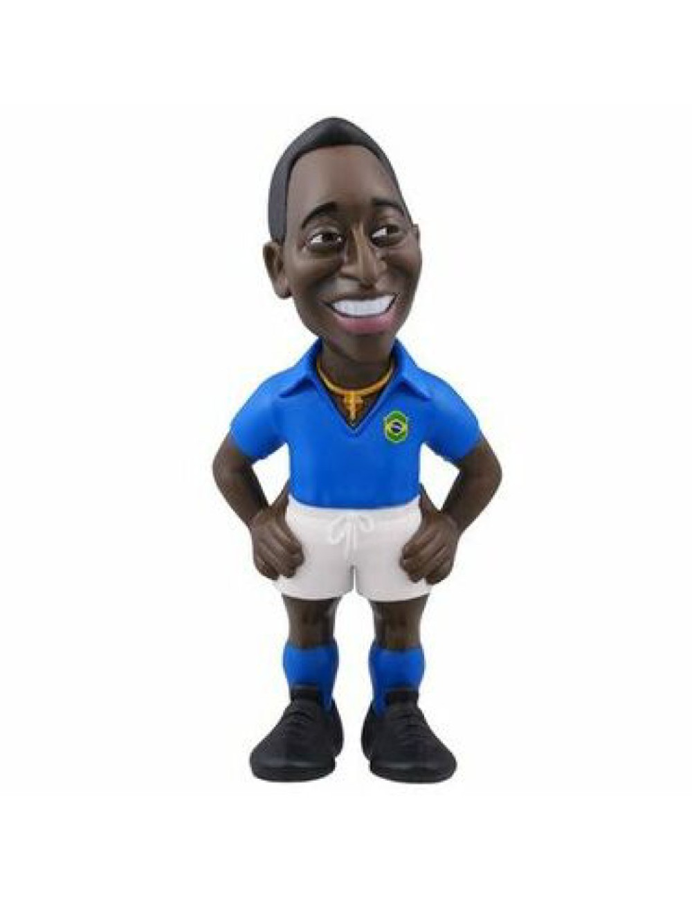Minix - Football Stars 110C - Figura PVC 12 cm - Football Legend - Brazil 2st Kit Pele