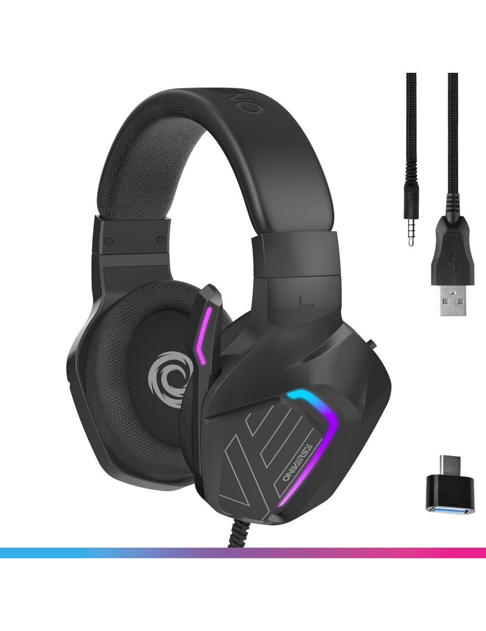 Oniverse - Gaming Headset Meteor - Carbon Black (Multiplataforma)