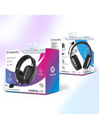 Oniverse - Wireless Gaming Headset Polaris - Eclipse Black (Sem Fios / Multiplataforma)