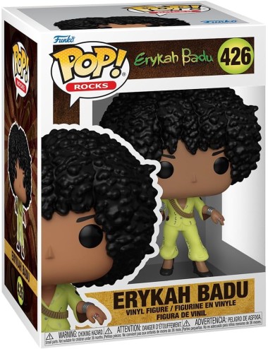 Figura Funko POP! Rocks: Erykah Badu (Essence Awards) 426