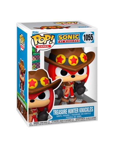 Figura Funko POP! Games: Sonic The Hedgehog - Treasure Hunter Knuckles 1055