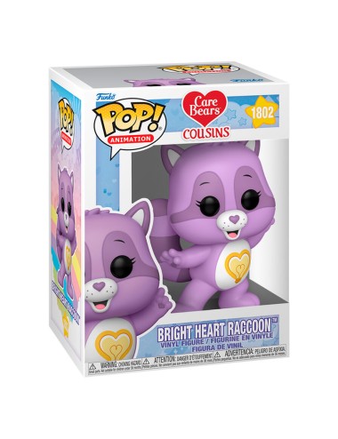 Figura Funko POP! Animation: Care Bears Cousins - Cozy Heart Raccoon 1802
