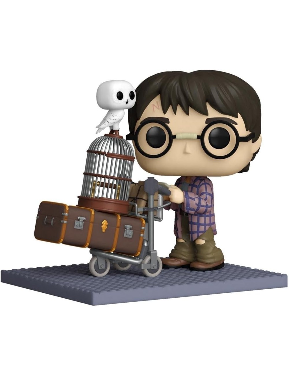 Figura Funko POP! Deluxe: Harry Potter Anniversary -  Harry Pushing Trolley 135