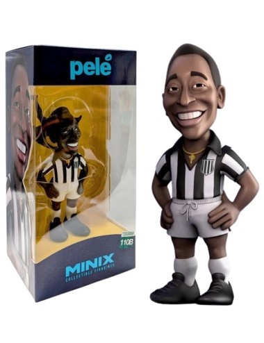 Minix - Football Stars 110B - Figura PVC 12 cm - Football Legend - Santos Pele