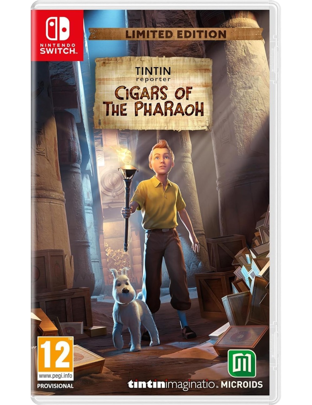 Tintin Reporter: Cigars of the Pharaoh - Limited Edition Nintendo Switch