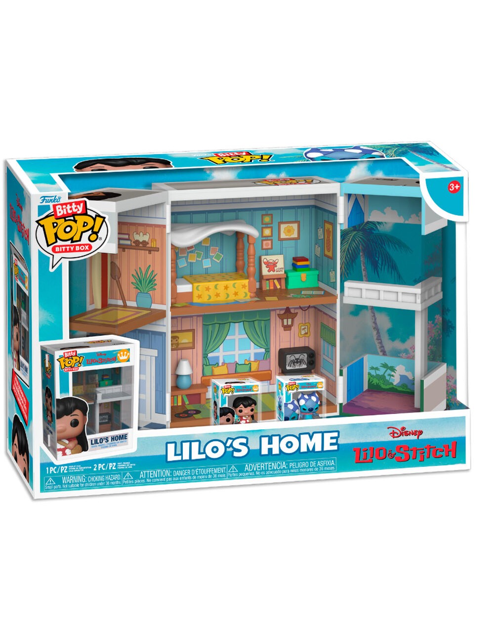 Figura Funko Bitty POP! Bitty Box: Disney Lilo & Stitch - Lilo's Home