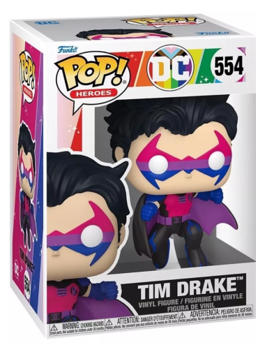 Figura Funko POP! Heroes: DC Comics Pride - Tim Drake 554