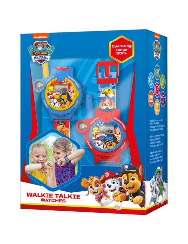 Relógio Walkie-Talkie 2 em 1 - Paw Patrol