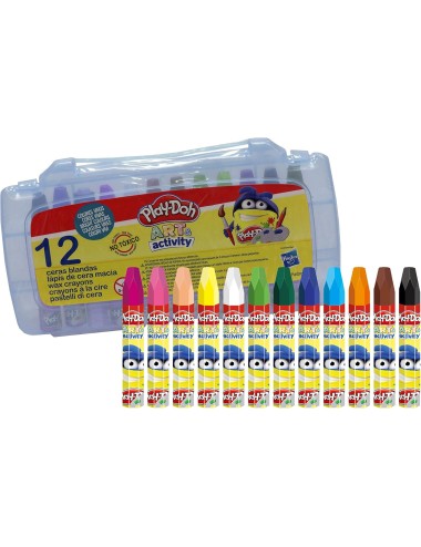 Lápis de Cera Play-Doh - 12 Cores