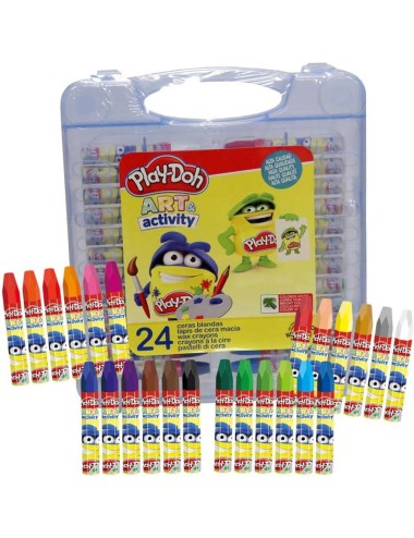 Lápis de Cera Play-Doh - 24 Cores
