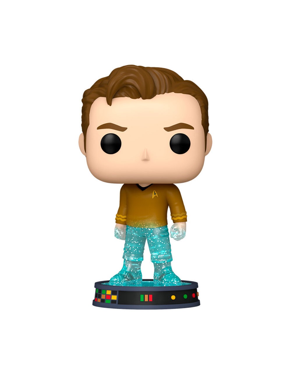 Figura Funko POP! Television Plus: Star Trek Transporter - James T. Kirk (Glitter) 1689