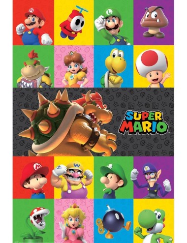 Poster - Super Mario Characters