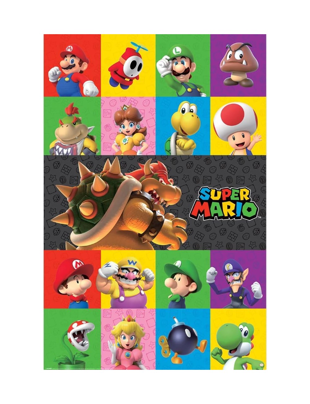 Poster - Super Mario Characters