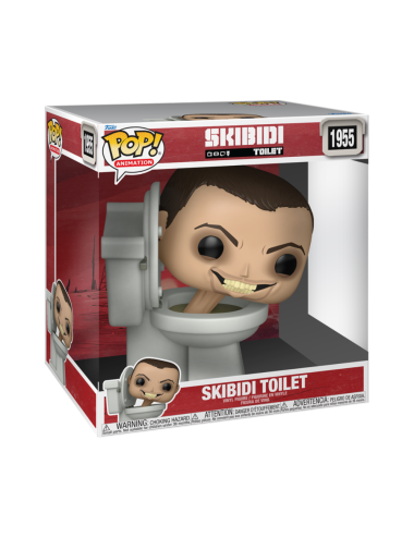 Figura Funko POP! Animation: Skibidi Toilet (Jumbo Sized) 1955