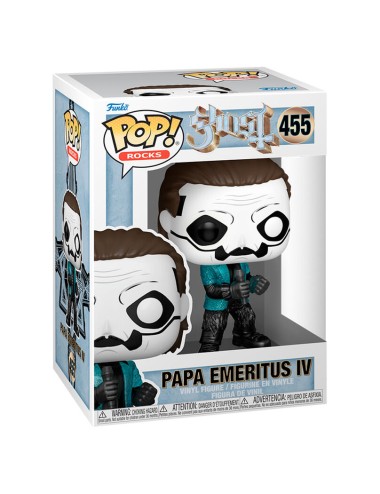 Figura Funko POP! Rocks: Ghost - Papa Emeritus IV (Glitter) 455