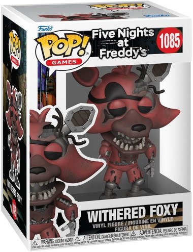 Figura Funko POP! Games Plus: Five Nights at Freddy's - Withered Foxy 1085