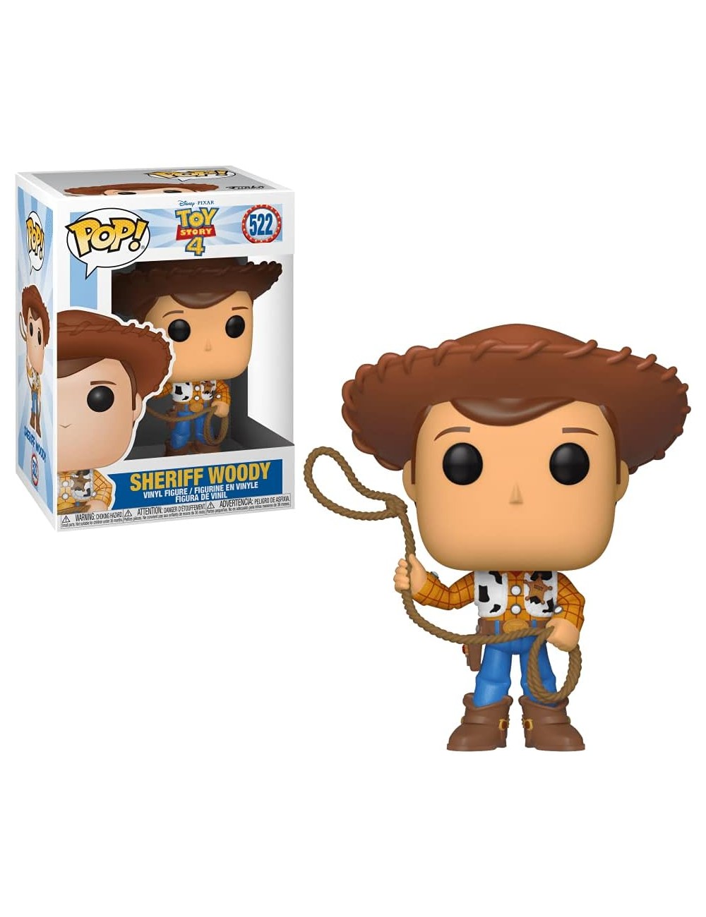 Figura Funko POP! Disney: Toy Story 4 - Sheriff Woody 522