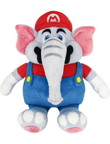 Nintendo Together+ - Peluche Super Mario Wonder: Mario Elephant 27cm