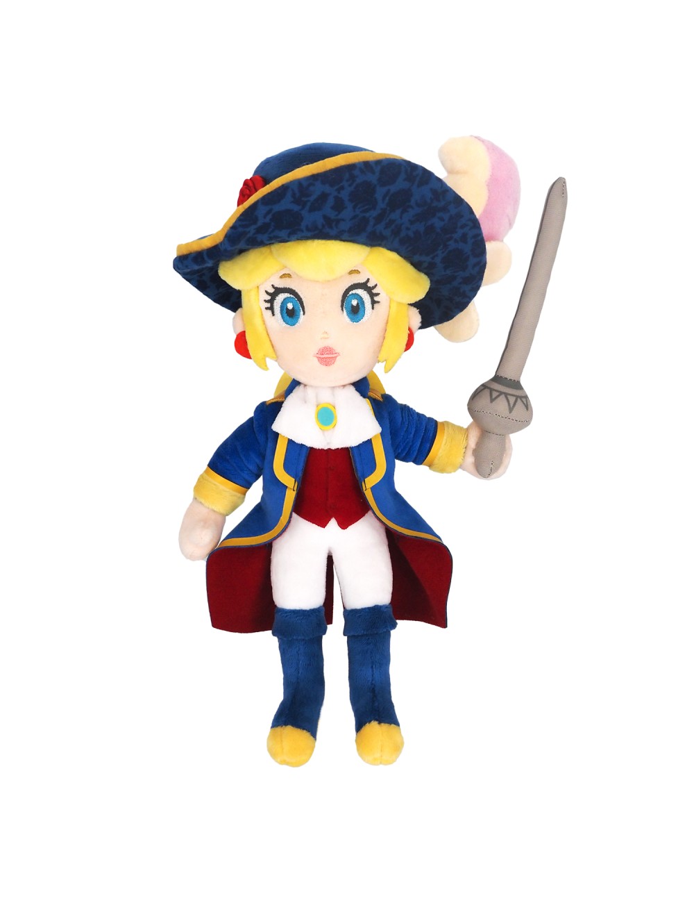 Nintendo Together+ - Peluche Princess Peach Showtime: Peach Swordfighter 26cm