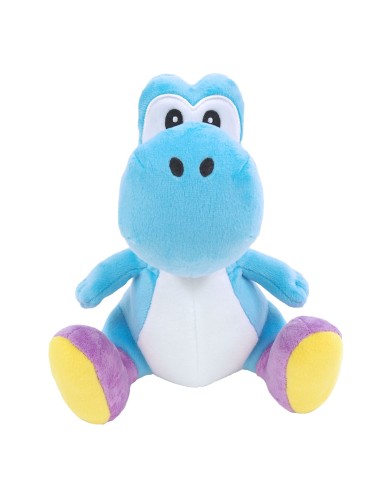 Nintendo Together+ - Peluche Super Mario All Star Collection: Sky Blue Yoshi 20cm