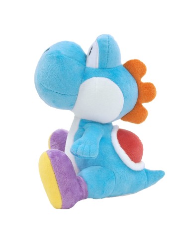 Nintendo Together+ - Peluche Super Mario All Star Collection: Sky Blue Yoshi 20cm