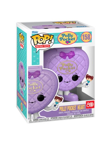 Figura Funko POP! Retro Toys: Polly Pocket - Polly Pocket Heart (Purple) 158