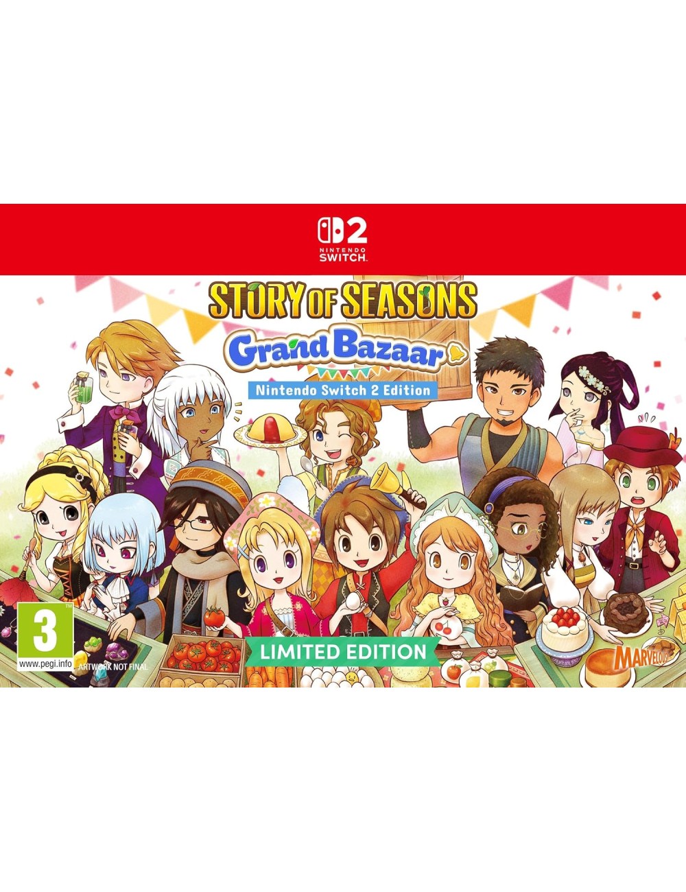 Story of Seasons: Grand Bazaar - Limited Edition Nintendo Switch 2