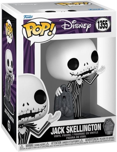 Figura Funko POP! Disney: The Nightmare Before Christmas 30th - Jack with Gravestone 1355