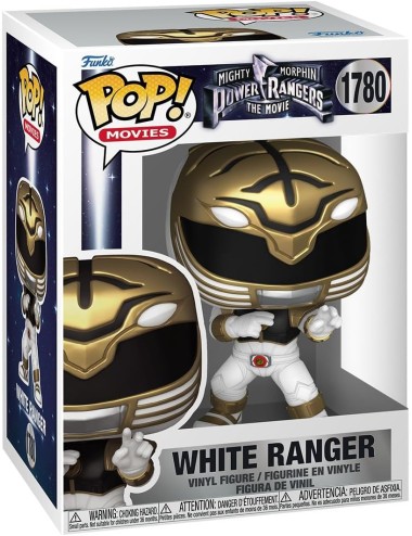 Figura Funko POP! Movies: Mighty Morphin’ Power Rangers Movie - White Ranger 1780