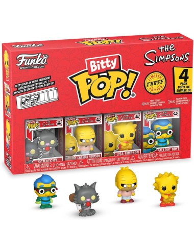 Figura Funko Bitty POP! 4-Pack - The Simpsons: Scratchy / Grampa / Lisa / Fallout Boy