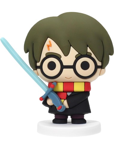 Figura SD Toys Mini Rubber Figures - Harry Potter with Sword of Gryffindor