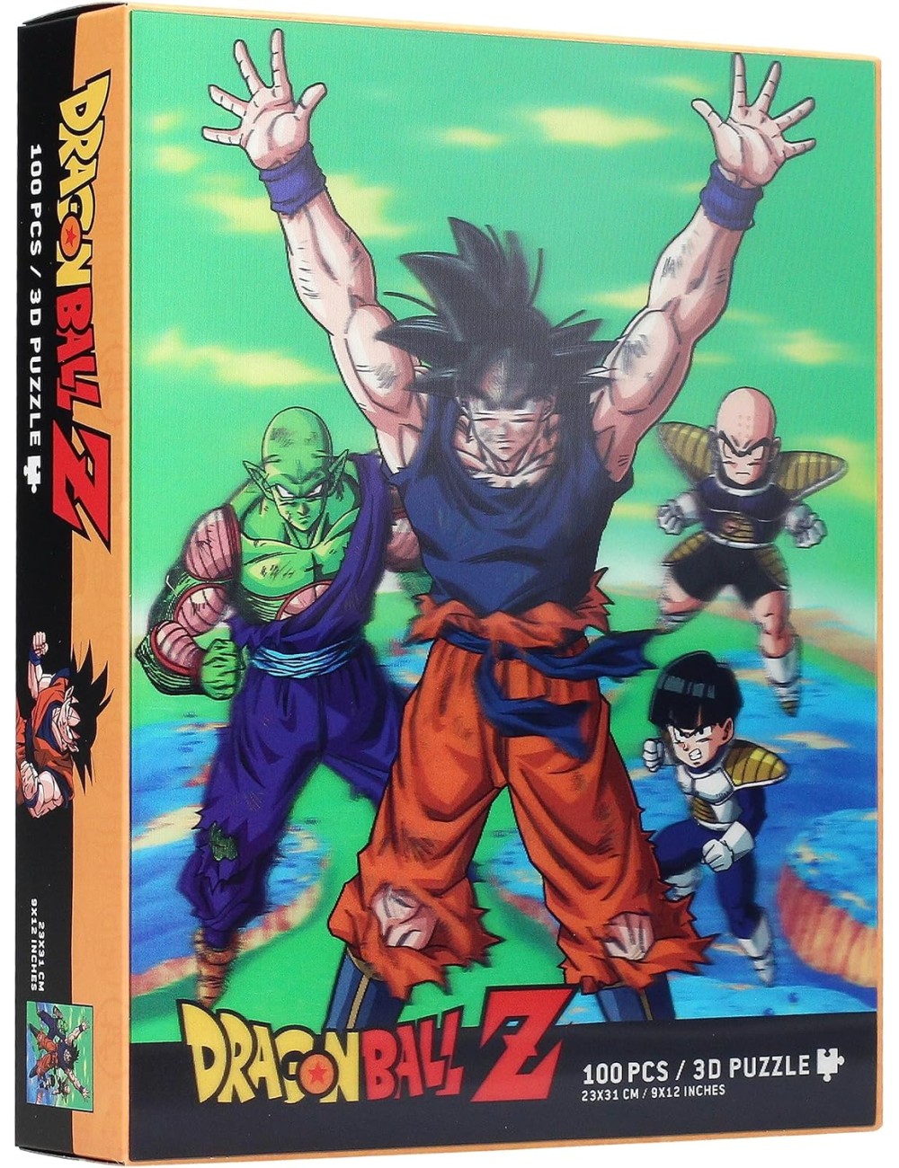 Puzzle Lenticular 3D Effect - Dragon Ball Z: Namek Heroes (100 peças)
