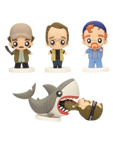 Set 4 Figuras SD Toys Mini Rubber Figures - Jaws