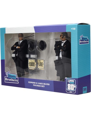 Figura SD Toys Movie Icons - The Blues Brothers: Jake and Elwood