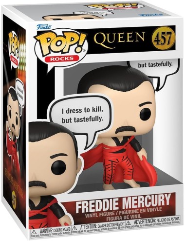 Figura Funko POP! Rocks Sayings: Queen - Freddie Mercury 457