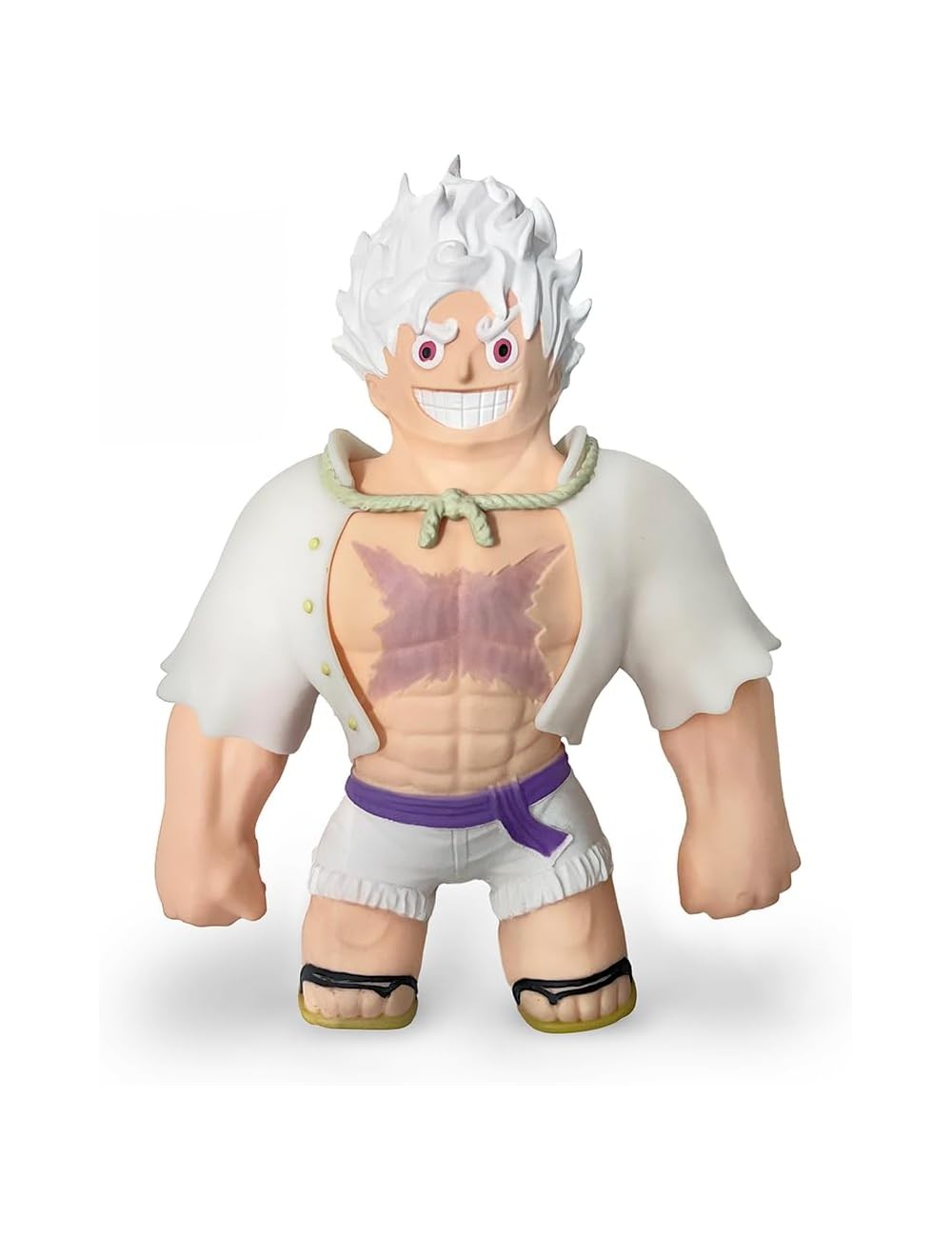 Figura Elastikorps Maxi Fighter - One Piece: Luffy Gear 5 Sun God Nika (Glow in the Dark)