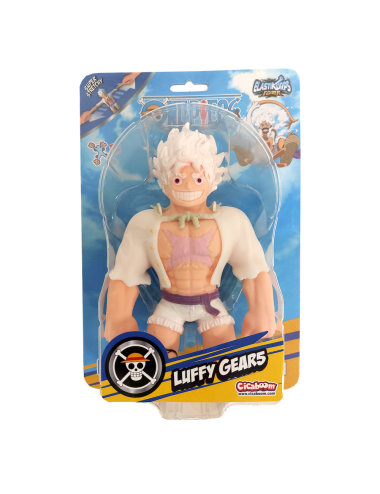 Figura Elastikorps Fighter - One Piece: Luffy Gear 5 Sun God Nika (13cm)