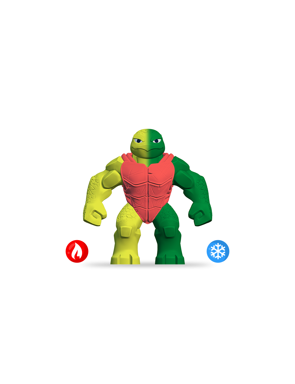 Figura Elastikorps Fighter Kamaleon - Tarty (12cm)