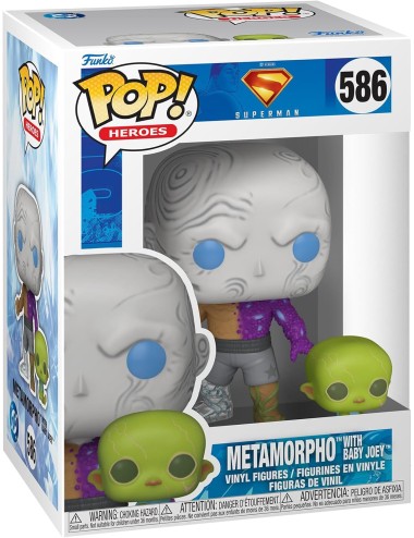 Figura Funko POP! Heroes: Superman - Metamorpho w/ Baby Joey (POP! & Buddy) 586