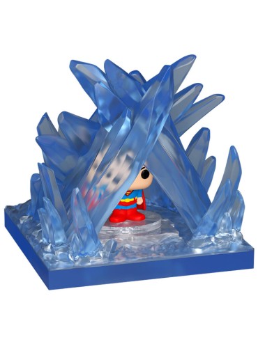 Figura Funko Bitty POP! Towns: Superman and the Fortress of Solitude