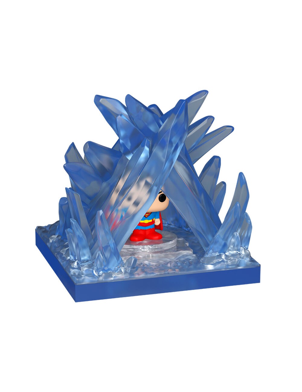 Figura Funko Bitty POP! Towns: Superman and the Fortress of Solitude