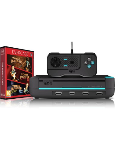 Evercade VS-R: Consola Retro + Tomb Raider Collection 1