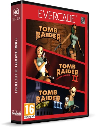 Evercade VS-R: Consola Retro + Tomb Raider Collection 1